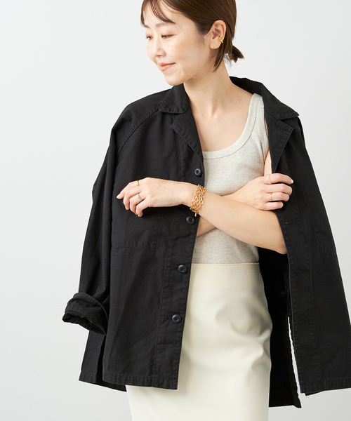 plage（プラージュ）の「Army シャツジャケット New（ミリタリー