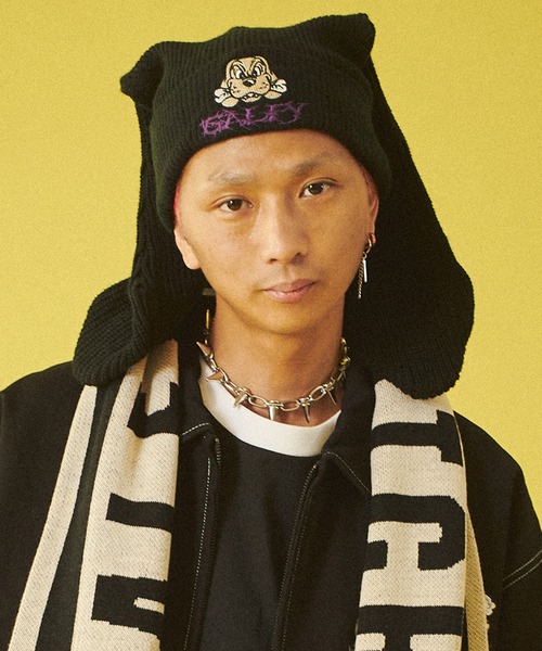 GALFY（ガルフィー）の「【GALFY/ガルフィー】犬耳ニット帽（ニット