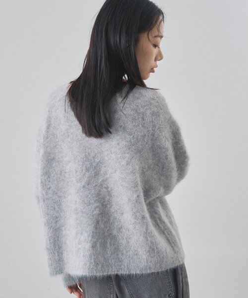 セール】スーリーアルパカクルーネックプルオーバー（ニット/セーター