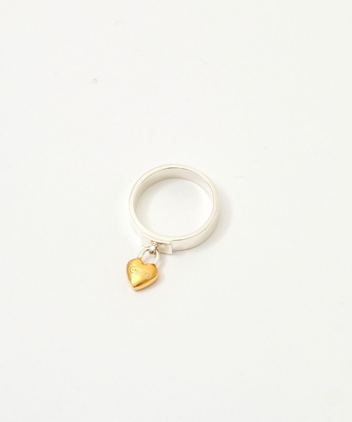 AMBUSH/アンブッシュ】HEART PADLOCK RING/ハートパドロックリング