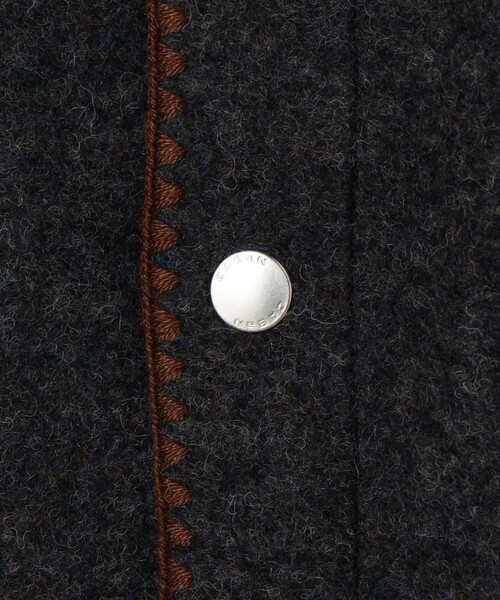 caban（キャバン）の「CABaN ウールフリース ステッチブルゾン