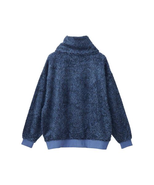 VARSITY LOGO刺繍 オフタートルプルオーバー（スウェット）｜HYSTERIC