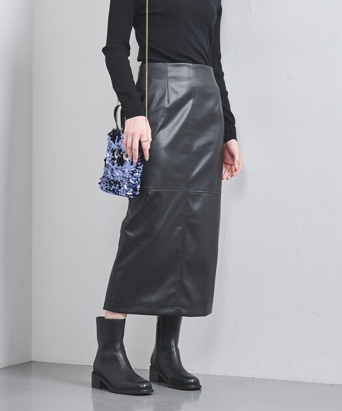 UNITED ARROWS（ユナイテッドアローズ）の「レザーライク タイトロング