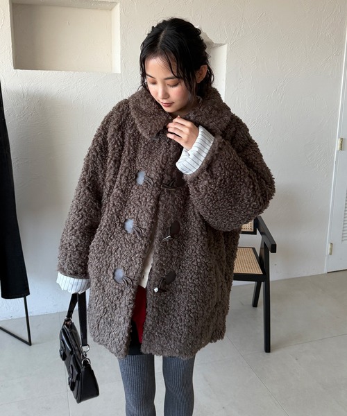 poodle shaggy duffle coat / プードルシャギーダッフルコート（その他