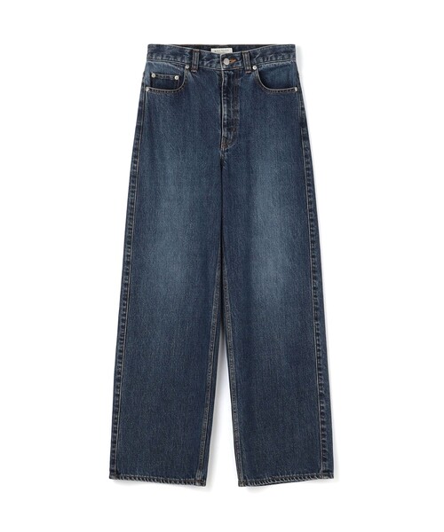 デニム ワイドストレートパンツ（デニムパンツ）｜TOMORROWLAND