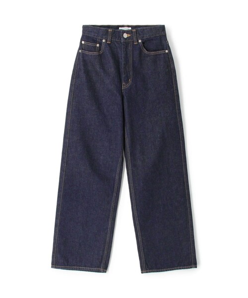 デニム ワイドストレートパンツ（デニムパンツ）｜TOMORROWLAND