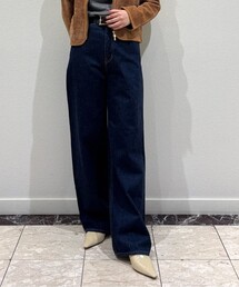 TOMORROWLAND｜トゥモローランドのデニムパンツ（ワイド・ルーズ）通販