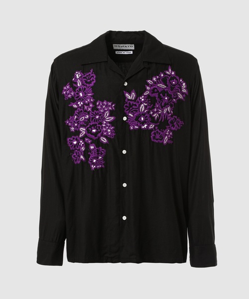 NOMA t.d.（ノーマティーディー）の「Floral Hand Embroidery Shirt