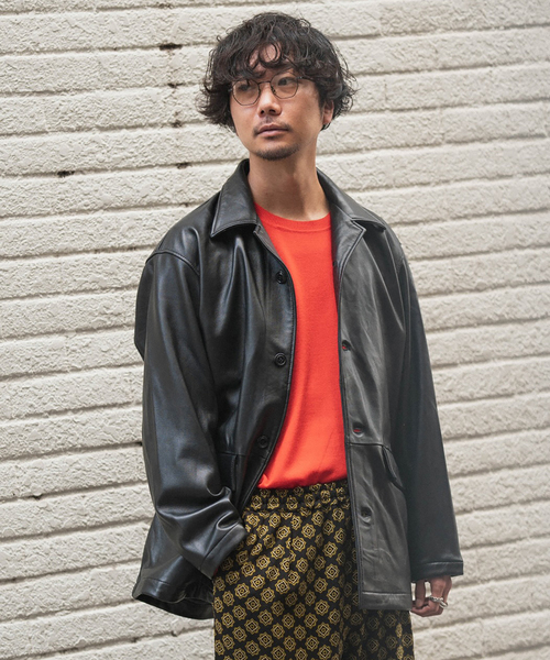 schott（ショット）の「【Schott / ショット】LOOSE FIT LEATHER JKT