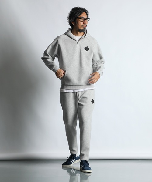 BLACK LABEL〕'SORONA' CLUB PANTS：セットアップ ダンボールニット