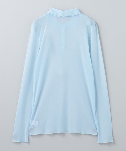 6（ロク）の「＜6(ROKU)＞ナイロン チュール シャツ プルオーバー（T