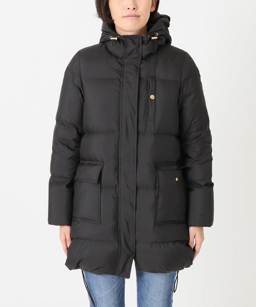 セール】フードロングダウンコート◇（ダウンジャケット/コート