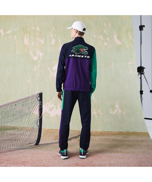 LACOSTE（ラコステ）の「アシンメトリーカラーブロックセットアップ
