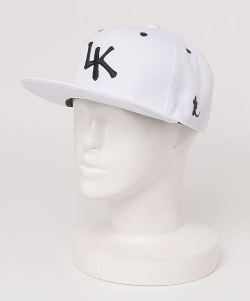 LARKINS ラーキンスフラットバイザーベースボールキャップ（キャップ