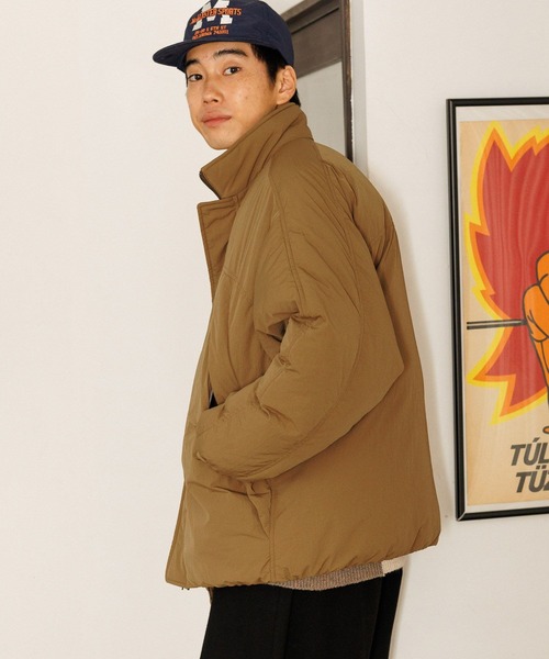 niko and（ニコアンド）の「中綿スタンドミリタリーブルゾン