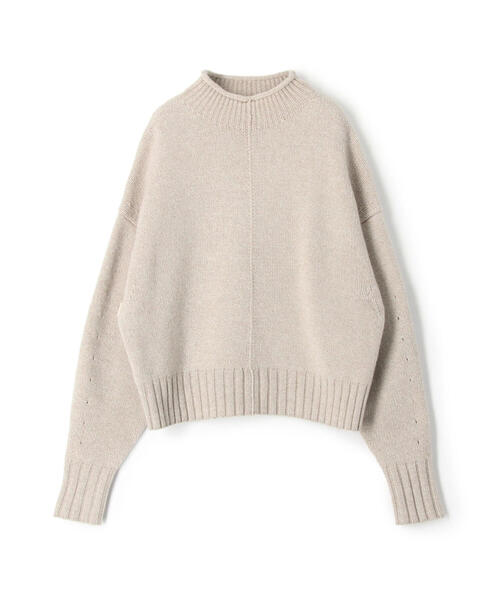 MACPHEE（マカフィー）の「ラムカシミヤ ビルドネックプルオーバー