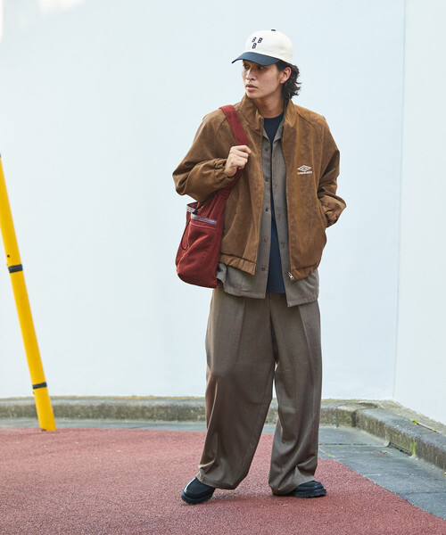 UMBRO/アンブロ 【新色追加】SP Brushed Stand Collar Blouson/別注