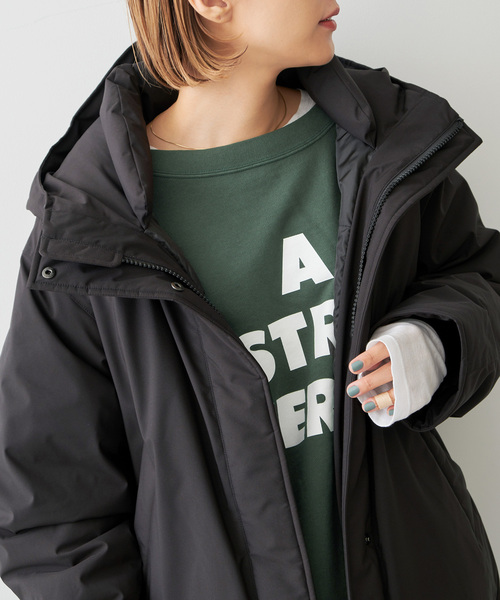 Spick & Span（スピックアンドスパン）の「撥水フーデッドダウンハーフ