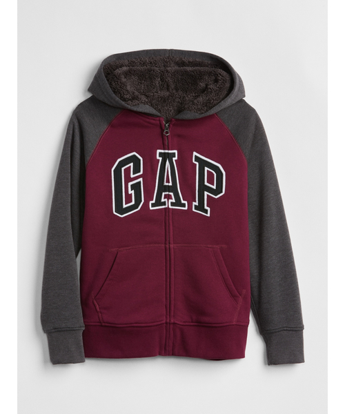 GAP（ギャップ）の「コージーロゴ フード付きスウェットシャツ