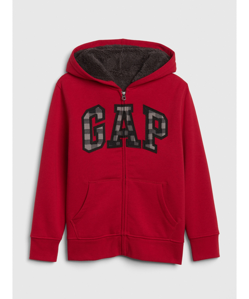 GAP（ギャップ）の「コージーロゴ フード付きスウェットシャツ