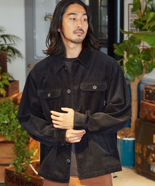 セール】【セットアップ対応】オーバーサイズコーデュロイCPOシャツ