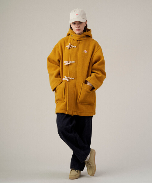 DANTON（ダントン）の「WOMEN'S WOOL LIGHT PILE DUFFEL COAT