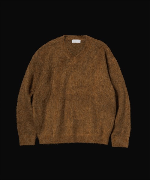 モヘアミックス オーバーサイズ Vネックニット（ニット/セーター