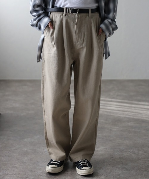 &RC ワイドルーズデニムパンツ ダークグレー Curensology｜<&RC>ワイドルーズデニムパンツ | Rakuten Fashion(楽天