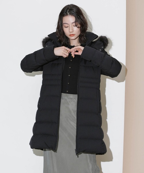 セール】「西川ダウン(R)」サージロングダウン（ダウンジャケット