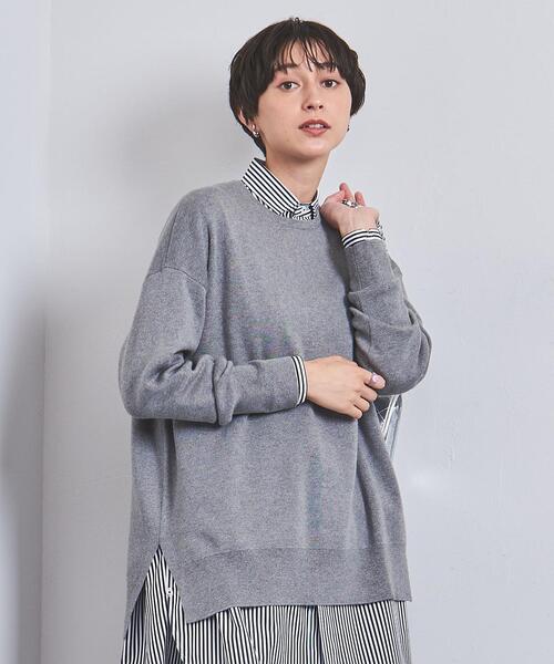 UNITED ARROWS（ユナイテッドアローズ）の「サイドスリット クルー