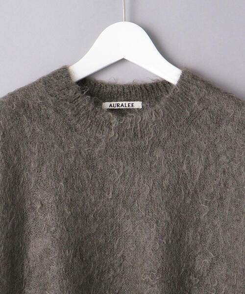 AURALEE（オーラリー）の「＜AURALEE（オーラリー）＞ モヘア クルー