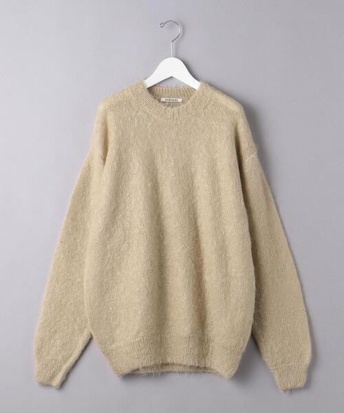 AURALEE（オーラリー）の「＜AURALEE（オーラリー）＞ モヘア クルー