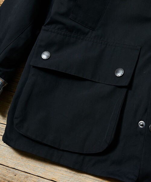 Barbour × FREAK'S STORE/バブアー 別注 BEDALE OS SLEEVE/別注