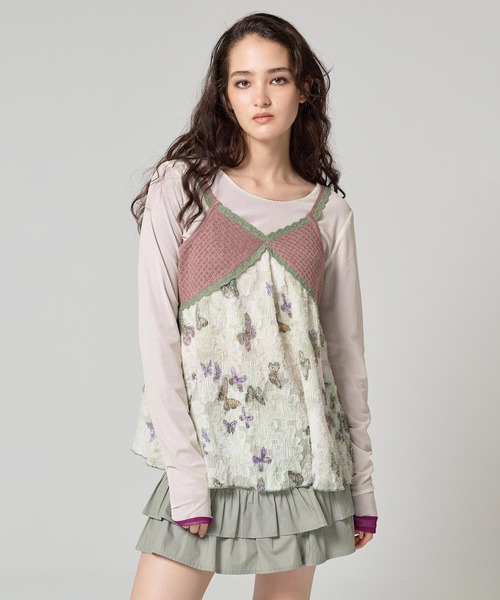 TINA：JOJUN（ティーナジョジュン）の「ヴィンテージライク ニット