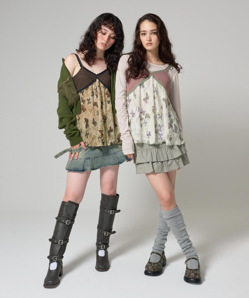 TINA：JOJUN（ティーナジョジュン）の「ヴィンテージライク ニット