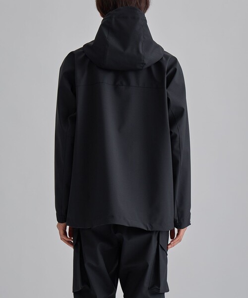 セットアップ着用可能】TECH WOOL 3レイヤー マウンテンパーカー｜防