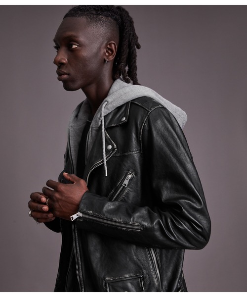ALLSAINTS（オールセインツ）の「CHARTER LEATHER BIKER JACKET