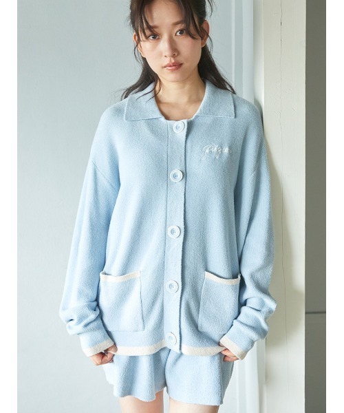 gelato pique（ジェラートピケ）の「畦カーディガン（ルームウェア