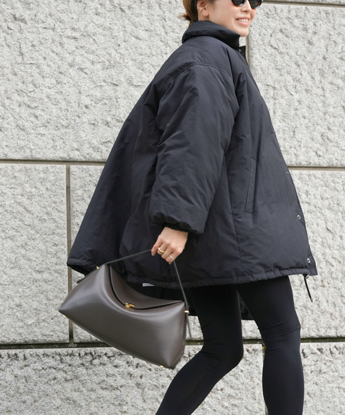 CALUX/キャラクス】PUFFER COACH JACKET（ダウンジャケット/コート