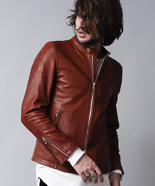 NO ID.（ノーアイディ）の「mj5693-シープレザーベジタブルシングル