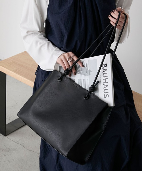 forksy.】ヴィンテージライクスクエアトートバッグ forksy.│MONO-MART