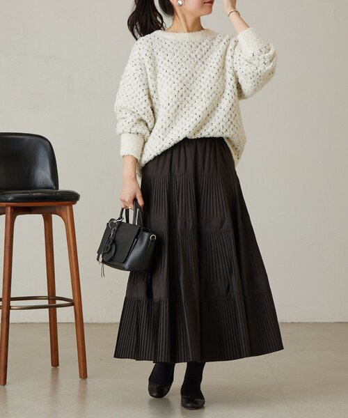 セール】ツイードニット（ニット/セーター）｜BEARDSLEY（ビアズリー