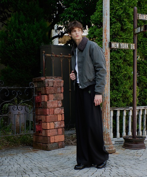 セール】collar boa blouson/襟ボアブルゾン（ブルゾン）｜Regen Glanz