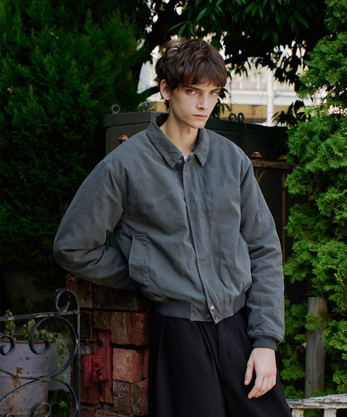 Regen Glanz（レーゲングランツ）の「collar boa blouson/襟ボア