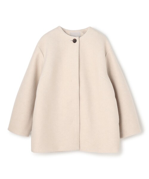 UNFILO（アンフィーロ）の「ボンディング フォルムコート（ノーカラー