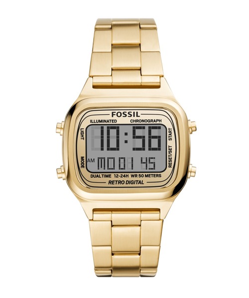 FOSSIL（フォッシル）の「RETRO DIGITAL FS5843（デジタル腕時計