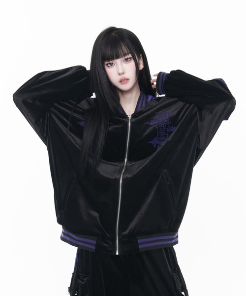 REFLEM（レフレム）の「『REFLEM/レフレム』ドラゴン刺繍ベロア