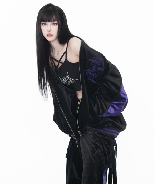 REFLEM（レフレム）の「『REFLEM/レフレム』ドラゴン刺繍ベロア