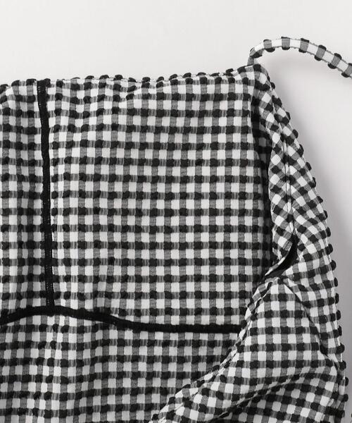 Lepidos（レピドス）の「＜Lepidos＞チェックシャーリングワンピース