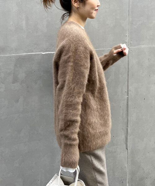 plage（プラージュ）の「《追加》Fur Nuance プルオーバー2（ニット